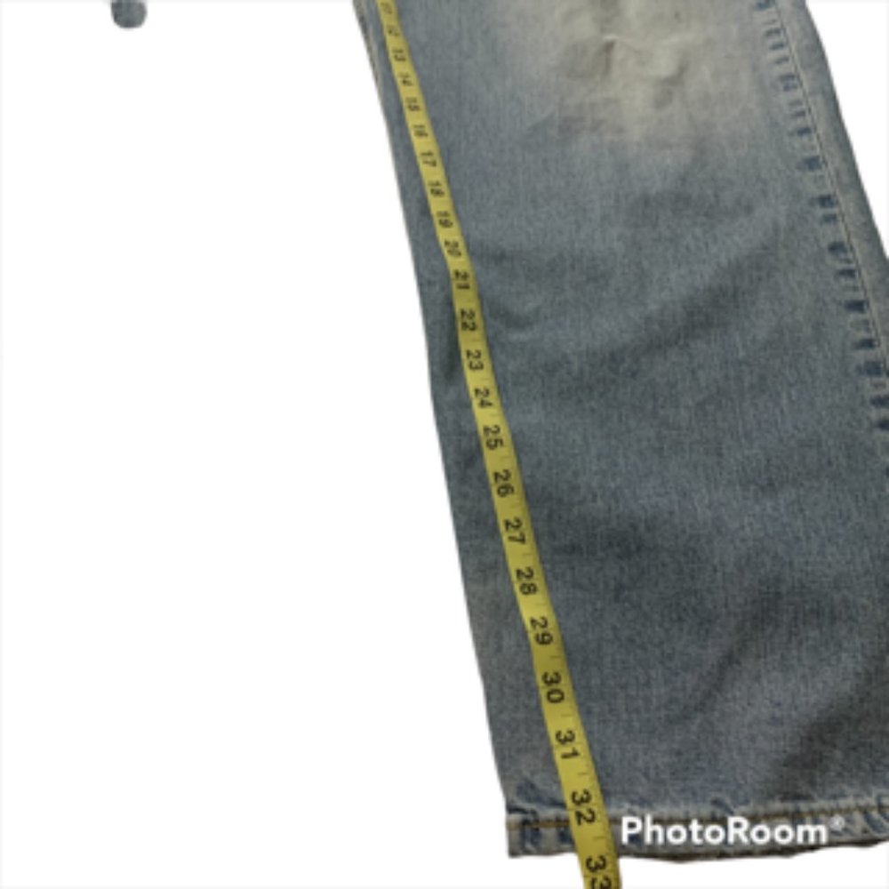 Levis Silver Tab Womens Baggy Denim Jeans zip up fly 36 X 34 - Picture 9 of 12